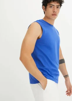 Clearance Muskelshirt aus reiner Bio-Baumwolle (2er Pack) Herren Große Größen|Basics