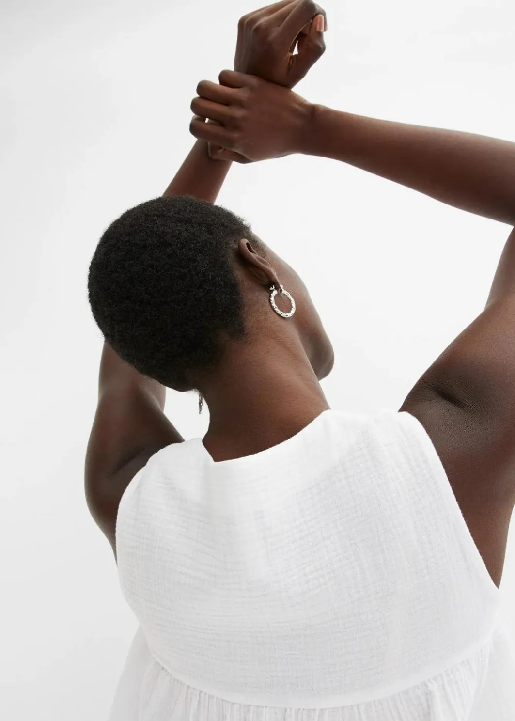 New Musselin-Blusentop Damen Shirts & Tops|Blusen & Tuniken