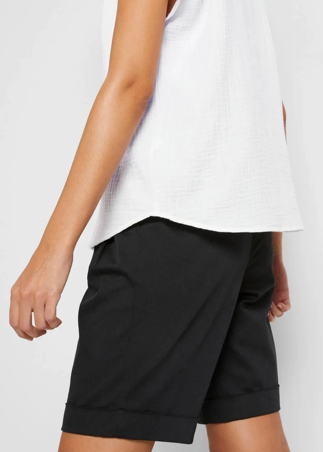 Discount Musselin-Blusentop aus reiner Baumwolle Damen Blusen & Tuniken|Bekleidung·Jacken & Mäntel