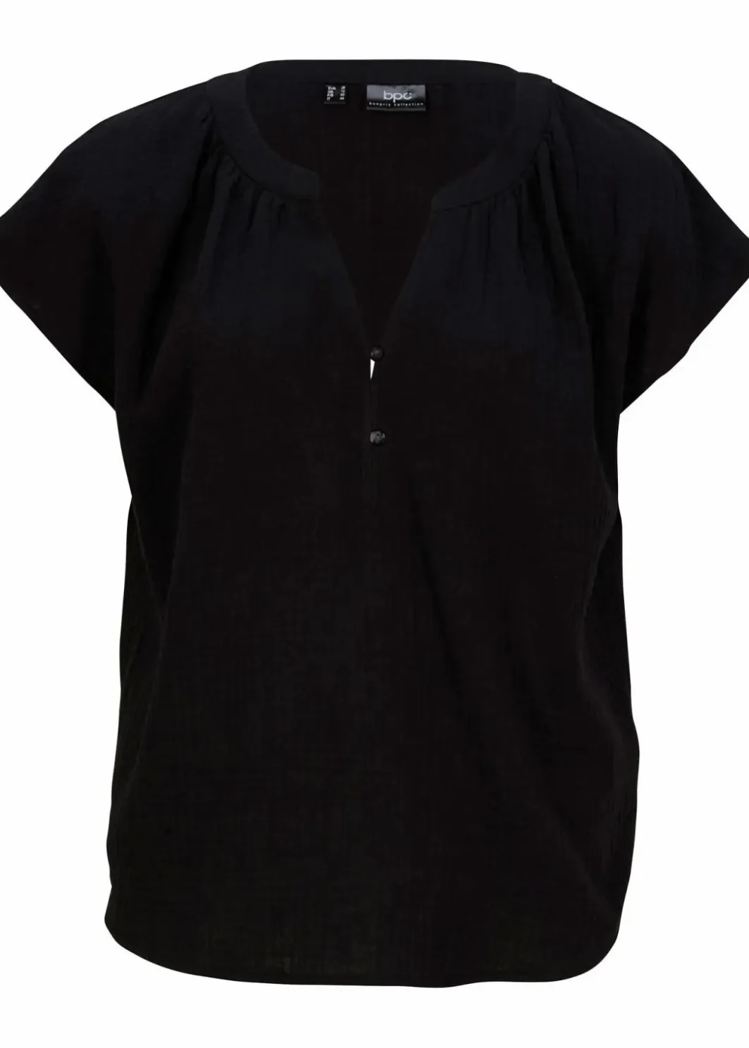 Clearance Musselin-Blusentop aus reiner Baumwolle Damen Blusen & Tuniken|Bekleidung·Jacken & Mäntel