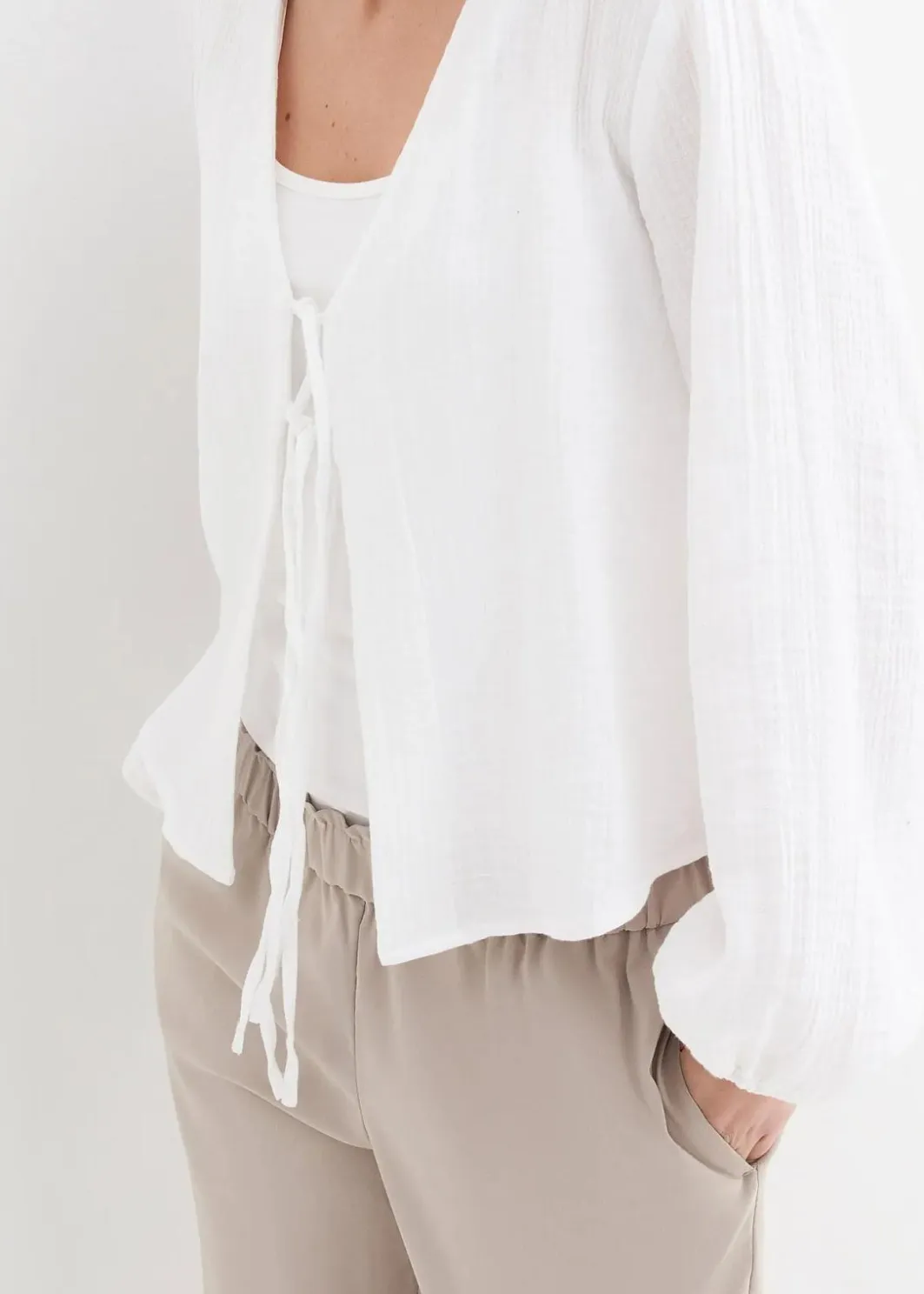 Damen bonprix Bekleidung·Hosen|Jacken & Mäntel|Musselin-Bolero