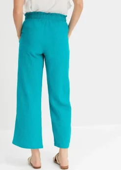 Damen bonprix Hosen|Bekleidung·Kleider|Musselin-Culotte aus Baumwolle
