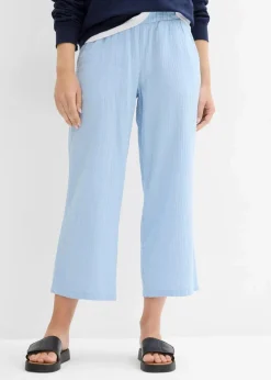 Musselin-Culotte aus Baumwolle Damen Hosen|Bekleidung·Kleider