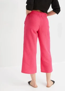 Online Musselin-Culotte aus Baumwolle Damen Hosen|Bekleidung·Kleider