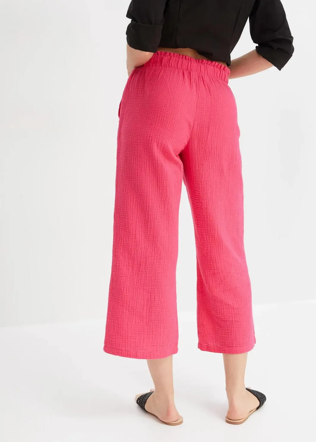 Online Musselin-Culotte aus Baumwolle Damen Hosen|Bekleidung·Kleider