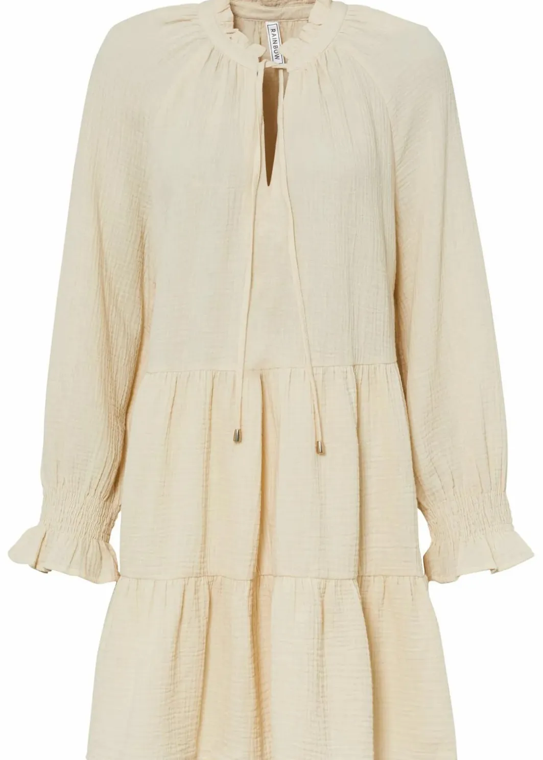 Outlet Musselin-Kleid Damen Bekleidung·Pullover & Strickjacken|Kleider