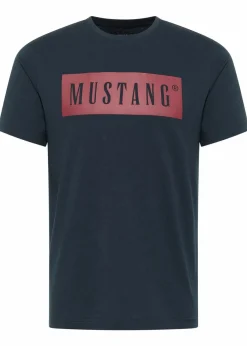 Herren Mustang Jeans Große Größen|Marken|Mustang Austin T-Shirt aus reiner Baumwolle