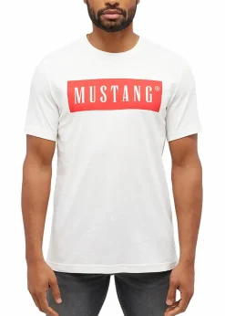 Herren Mustang Jeans Große Größen|Marken|Mustang Austin T-Shirt aus reiner Baumwolle