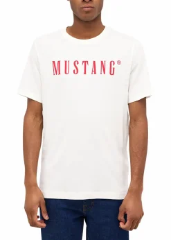 Mustang Austin T-Shirt aus reiner Baumwolle Herren Große Größen|Marken