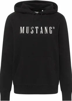 Herren Mustang Jeans Große Größen|Marken|Mustang Bronson Hoodie aus reiner Bio-Baumwolle