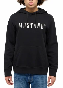 Herren Mustang Jeans Große Größen|Marken|Mustang Bronson Hoodie aus reiner Bio-Baumwolle
