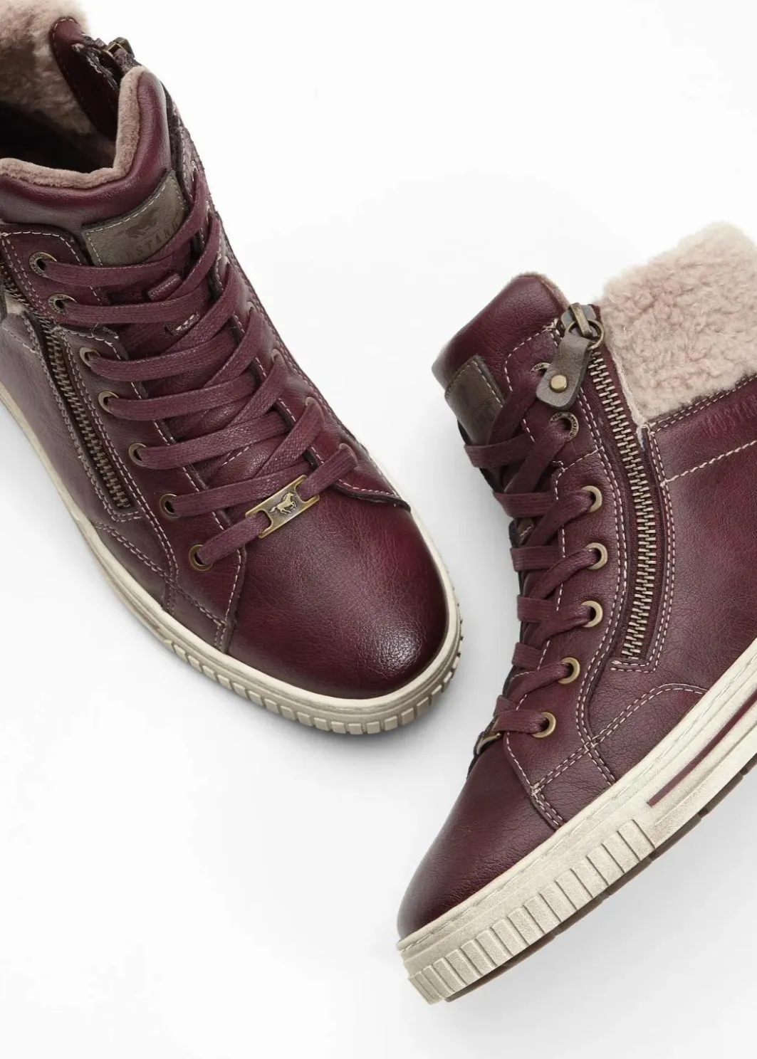 Damen Mustang High Heels|Sneaker|High-Top-Sneaker