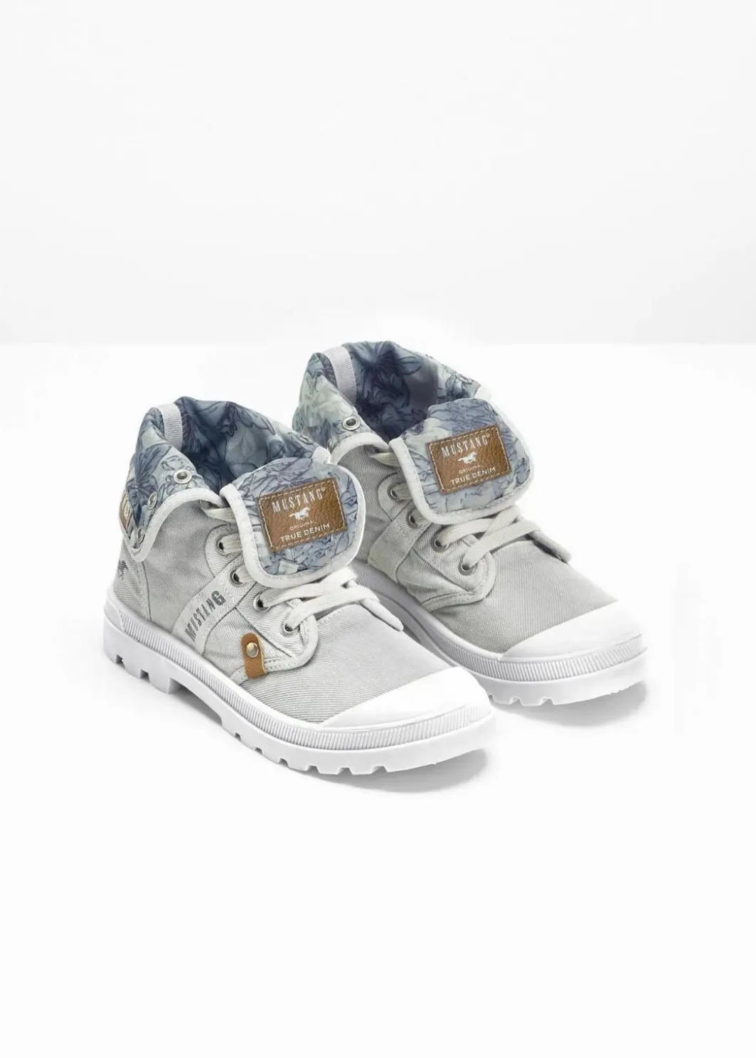 New High-Top-Sneaker aus Baumwoll-Canvas Damen High Heels|Sneaker