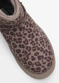 Damen Mustang High Heels|Gefütterte Winterschuhe|Plateau-Boots