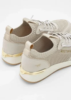 Damen Mustang High Heels|Sneaker|Sneaker aus Soft-Material