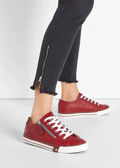 New Sneaker mit Reißverschluss Damen Sneaker|High Heels