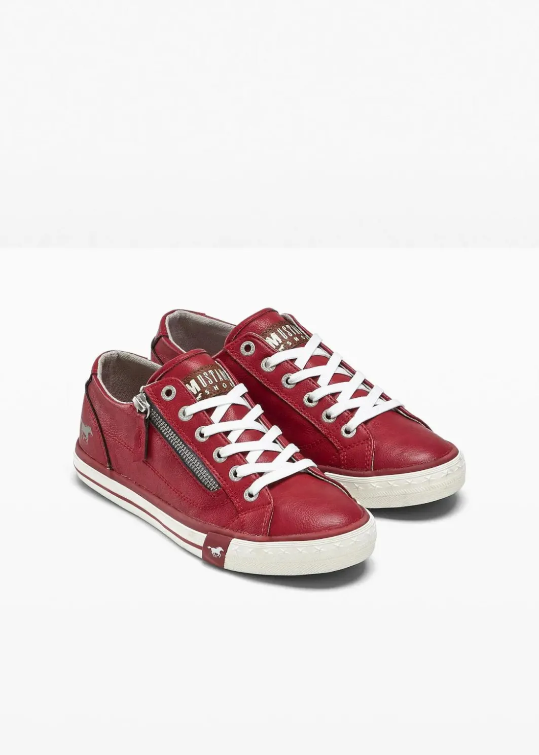 New Sneaker mit Reißverschluss Damen Sneaker|High Heels