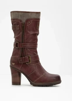 Damen Mustang Stiefel|Gefütterte Winterschuhe|Stiefel