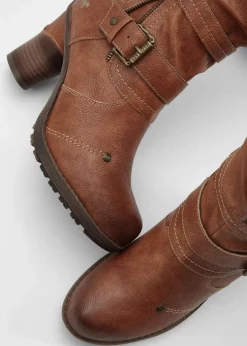 Damen Mustang Stiefel|Gefütterte Winterschuhe|Stiefel