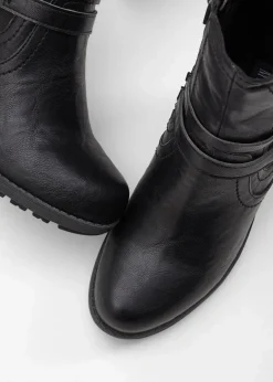 Damen Mustang High Heels|Gefütterte Winterschuhe|Stiefelette