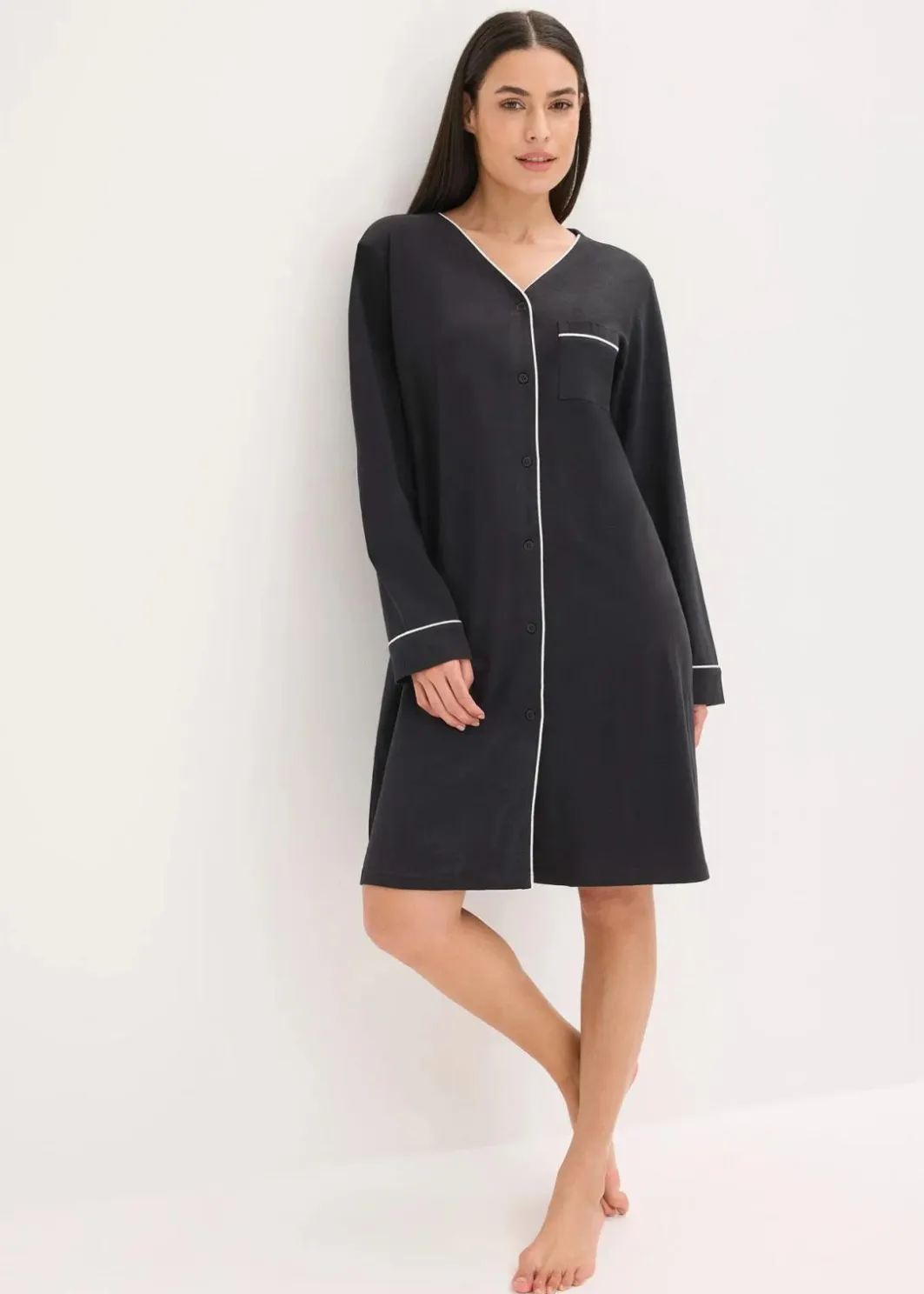 Sale Nachthemd aus reiner Baumwolle Damen Wäsche·Nachtwäsche|Nachtwäsche