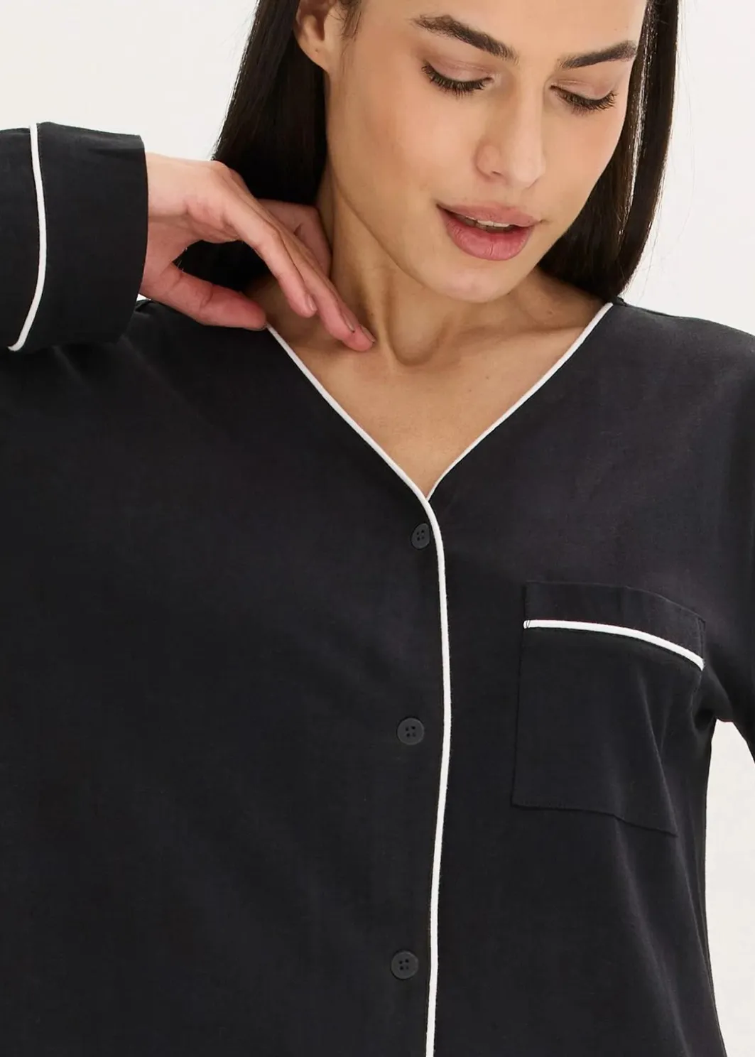Sale Nachthemd aus reiner Baumwolle Damen Wäsche·Nachtwäsche|Nachtwäsche