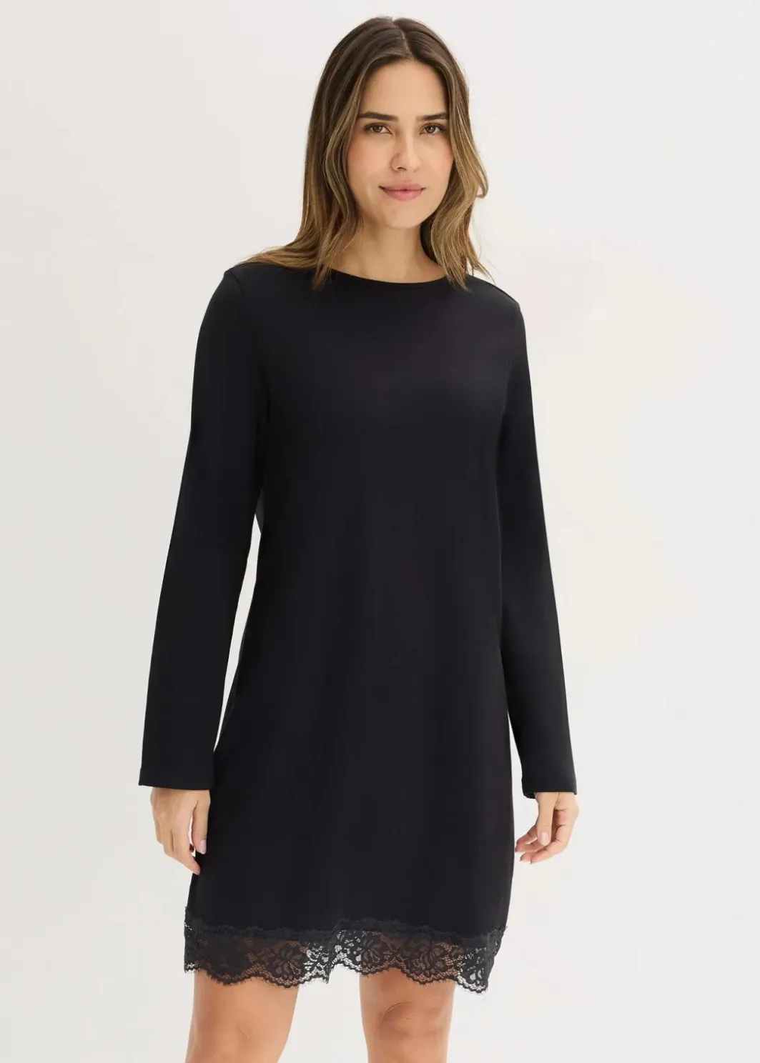 Discount Nachthemd mit Spitze Damen Wäsche·Nachtwäsche|Nachtwäsche