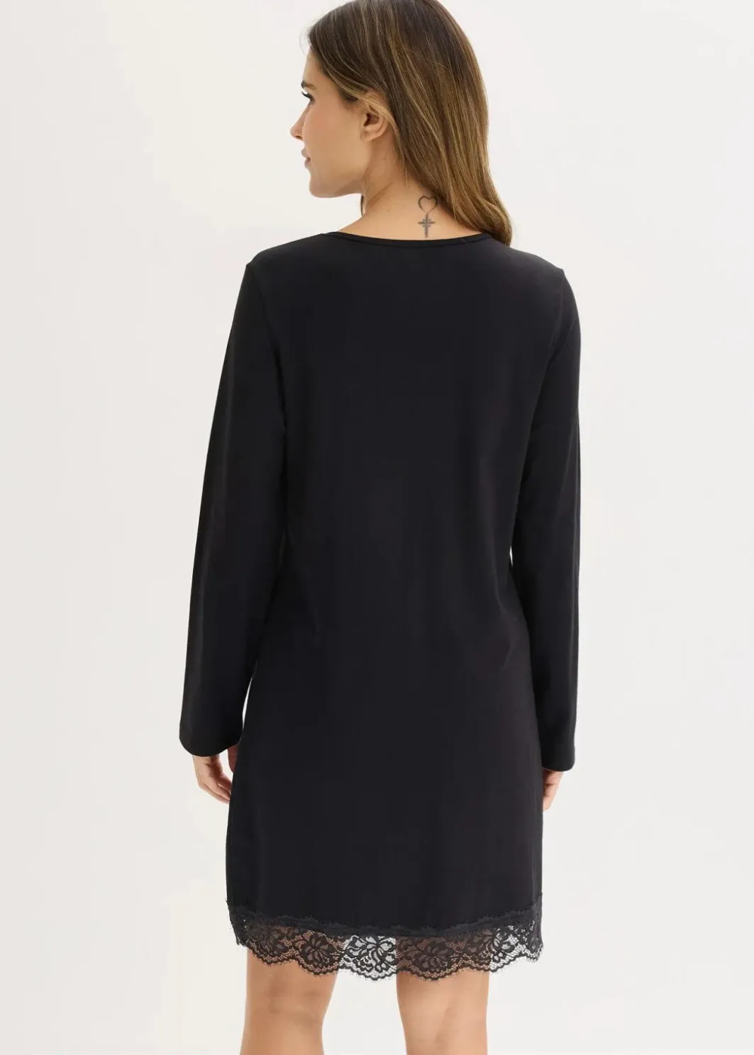 Discount Nachthemd mit Spitze Damen Wäsche·Nachtwäsche|Nachtwäsche