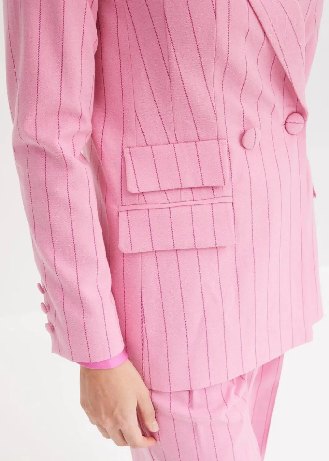 Damen bonprix Blazer|Nadelstreifen Blazer
