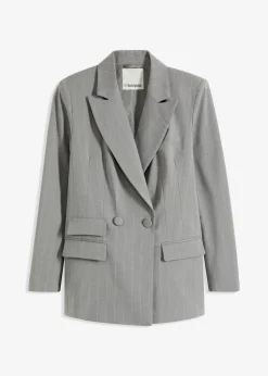 Damen bonprix Blazer|Nadelstreifen Blazer