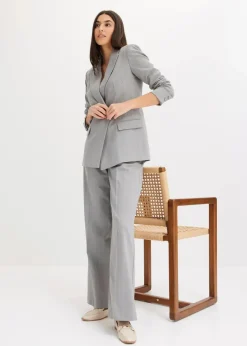 Damen bonprix Blazer|Nadelstreifen Blazer
