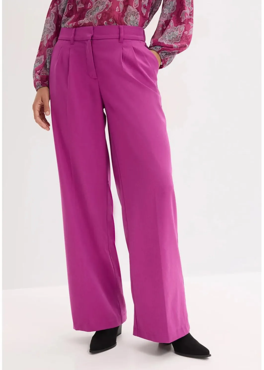 Online Nadelstreifen Marlenehose Damen Bekleidung·Kleider|Hosen