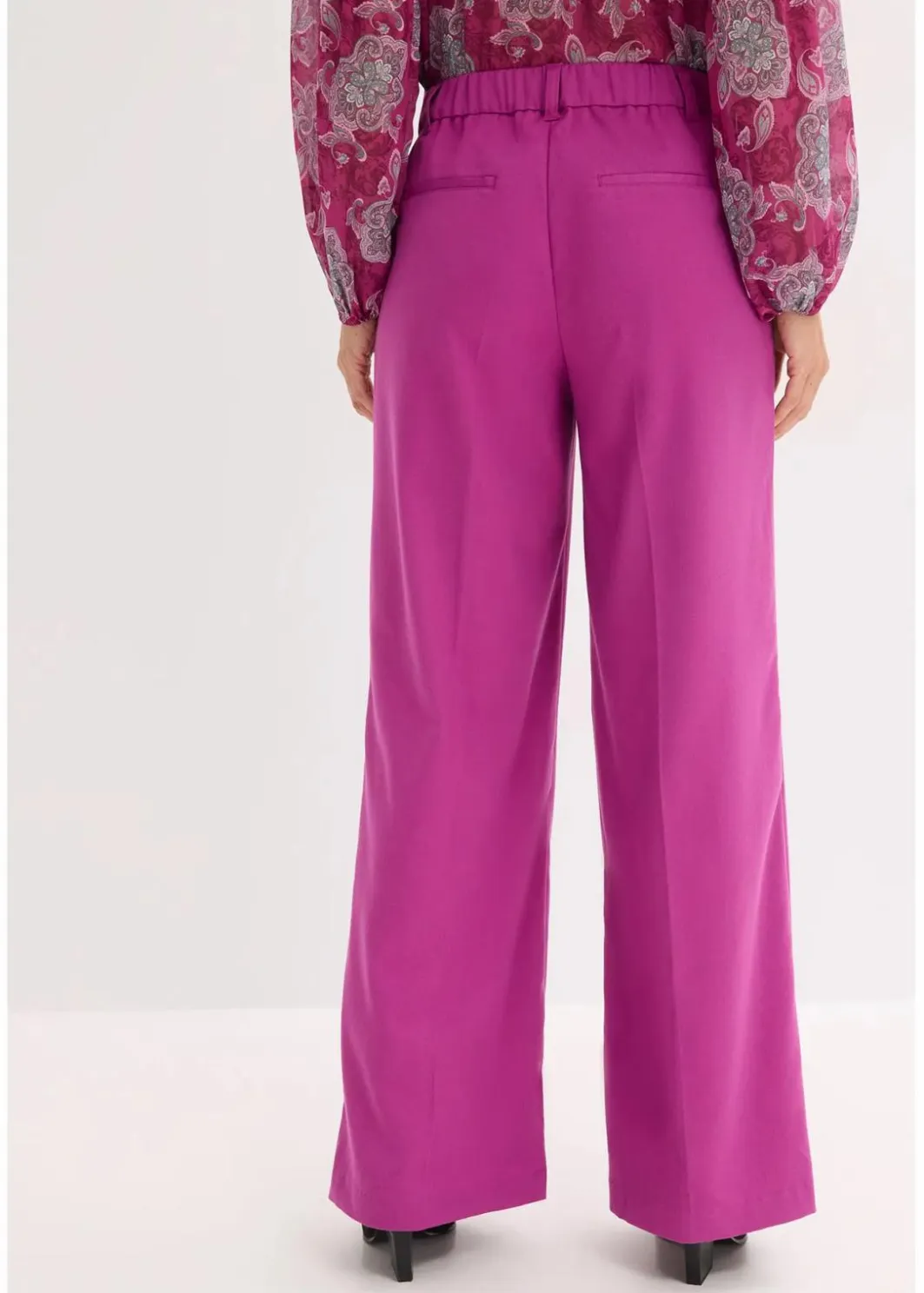 Online Nadelstreifen Marlenehose Damen Bekleidung·Kleider|Hosen