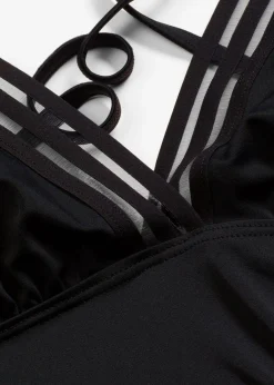 New Neckholder-Badeanzug mit tiefem Ausschnitt Damen Nachhaltigere Materialien|Badeanzüge
