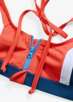 Best Neckholder-Bikini mit Reißverschluss (2-tlg.Set) Damen Nachhaltigere Materialien|Bikinis