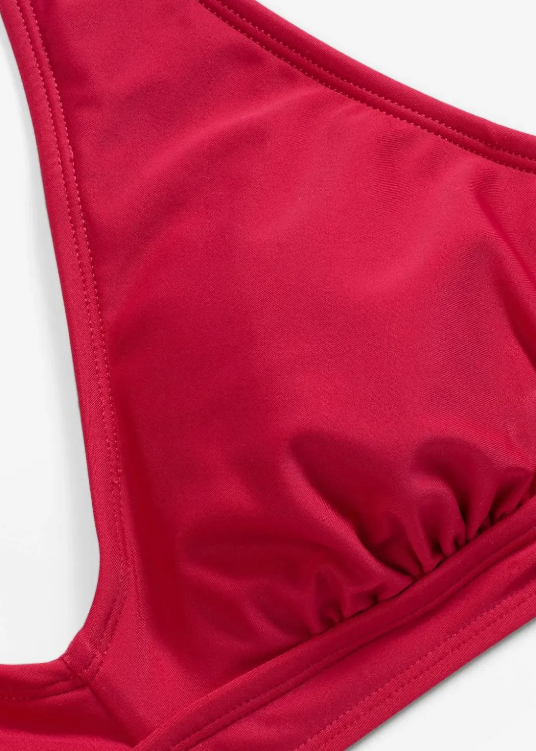 Damen bonprix Nachhaltigere Materialien|Bikinis|Neckholder-Bikinioberteil mit V-Ausschnitt