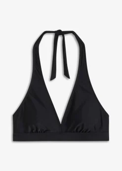 Damen bonprix Nachhaltigere Materialien|Mix & Match|Neckholder-Bikinioberteil mit V-Ausschnitt