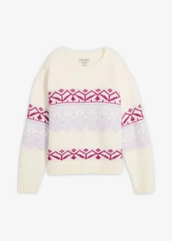 Hot Norweger-Pullover Damen Bekleidung·Umstandsmode|Pullover & Strickjacken