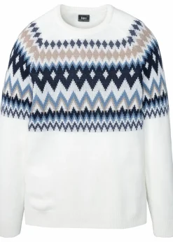 Herren bonprix Große Größen|Pullover & Strickjacken|Norweger-Pullover