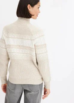 Damen bonprix Bekleidung·Umstandsmode|Bekleidung·Jeans|Norweger-Pullover