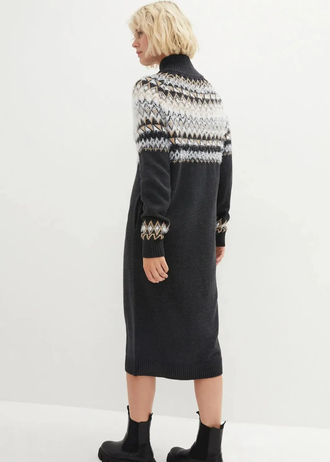 Best Norweger-Strickkleid Damen Bekleidung·Umstandsmode|Kleider