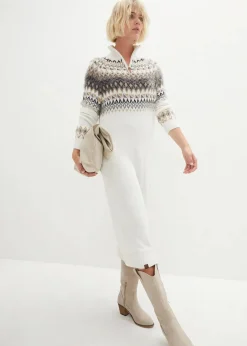 Online Norweger-Strickkleid Damen Kleider|Bekleidung·Umstandsmode