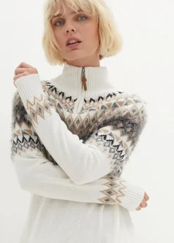 Online Norweger-Strickkleid Damen Kleider|Bekleidung·Umstandsmode