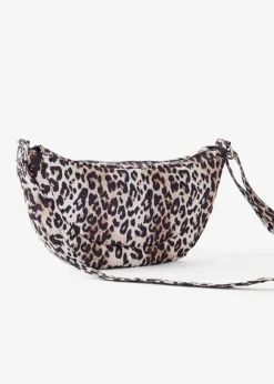 Clearance Nylon Umhängetasche im Leo Look Damen Taschen
