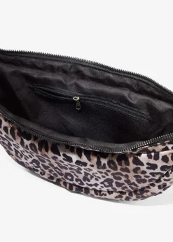 Clearance Nylon Umhängetasche im Leo Look Damen Taschen