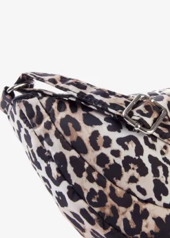 Clearance Nylon Umhängetasche im Leo Look Damen Taschen