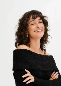 Off Shoulder Pullover Damen Pullover & Strickjacken|Bekleidung·Jeans