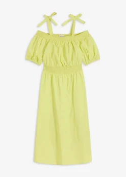 Best Off-Shoulder-Kleid aus reiner Bio-Baumwolle Damen Kleider|Bekleidung·Pullover & Strickjacken