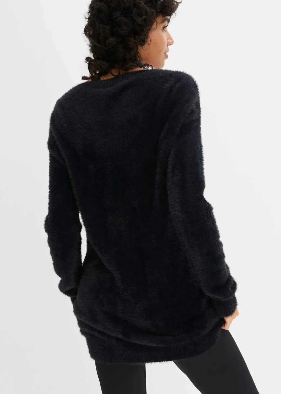 Damen bonprix Bekleidung·Jeans|Pullover & Strickjacken|Off-Shoulder-Pullover mit Weihnachtsmotiv