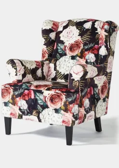 Online Ohrensessel mit Blumendruck Sessel & Hocker